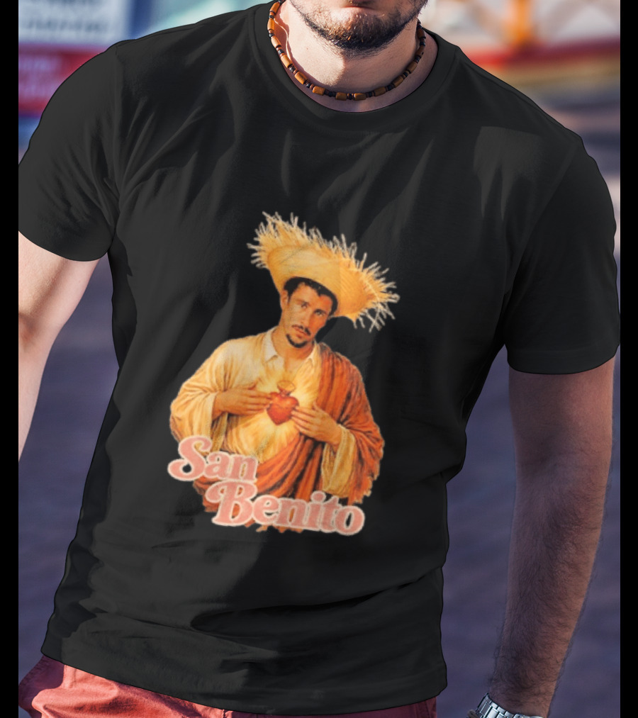 San Benito Bad Bunny Sacred Heart Aura T-Shirt