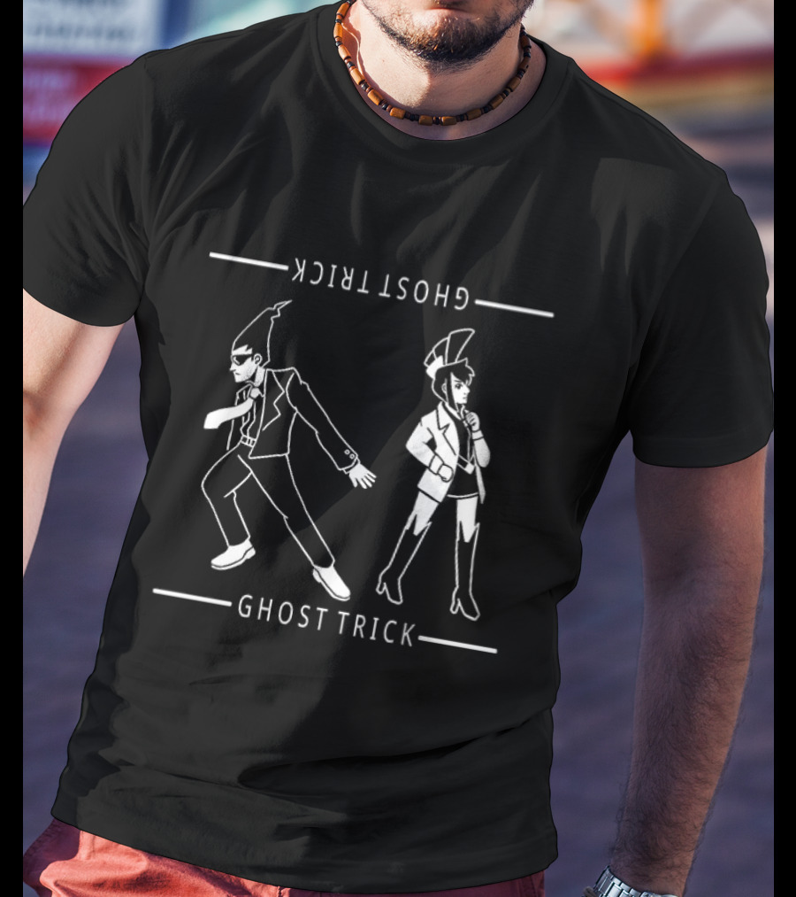 Ghost Trick Phantom Detective Characters T-Shirt