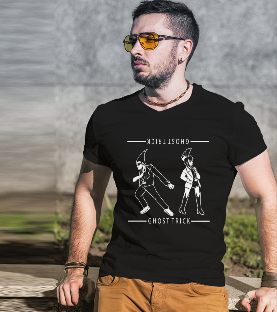Ghost Trick Phantom Detective Characters T-Shirt