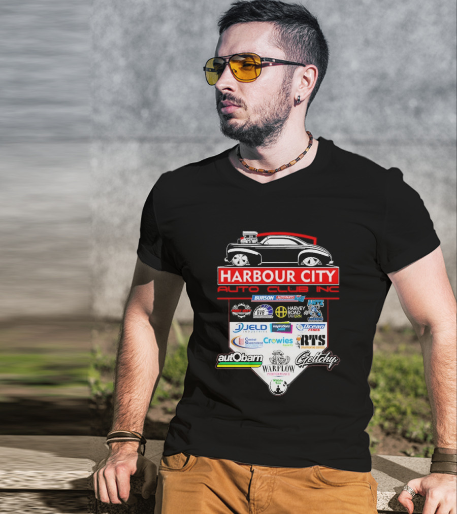 Harbour City Auto Club Burson Central Queensland Crowies Paints Inspirations Paints Wurth Ocean Tyres 2026 T-Shirt
