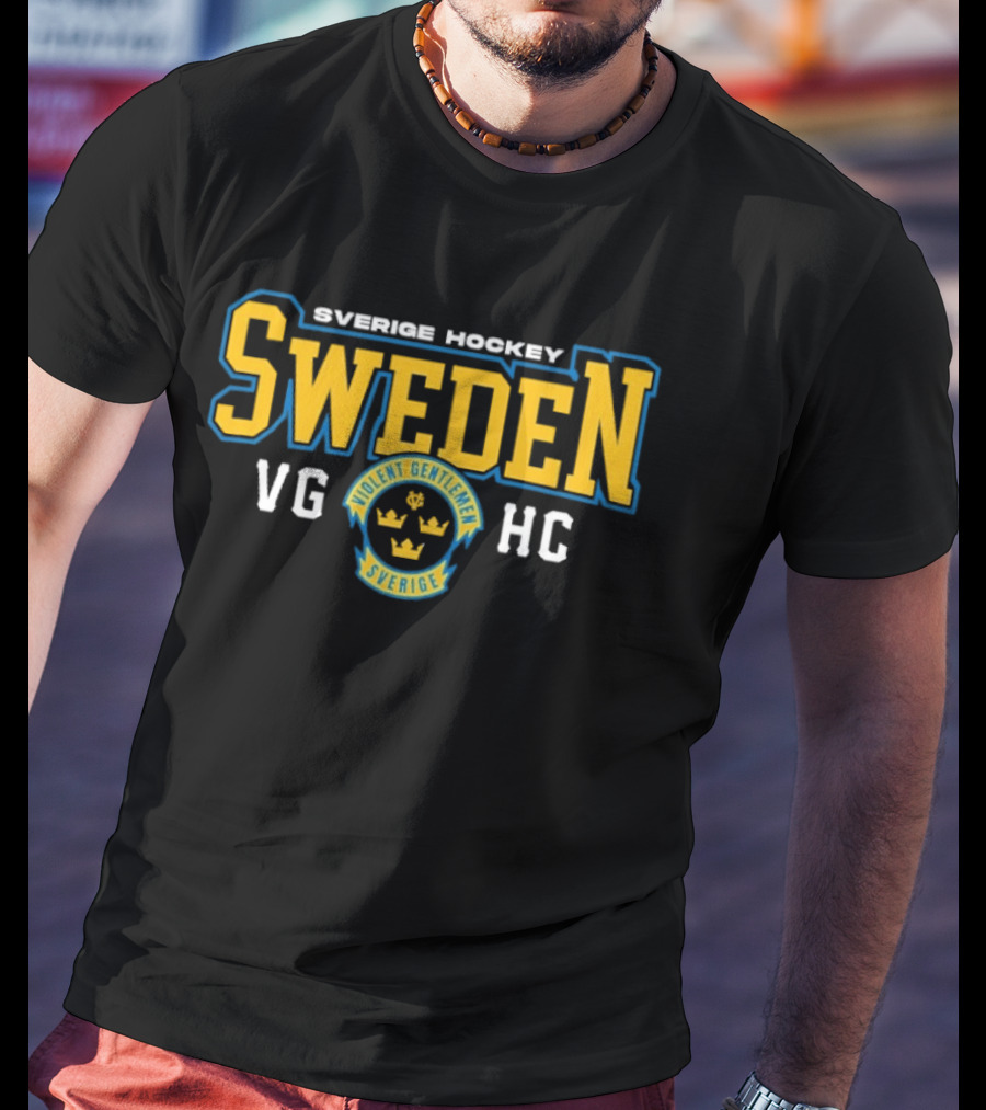 Sverige Hockey Sweden VG HC Violent Gentlemen 2026 T-Shirt