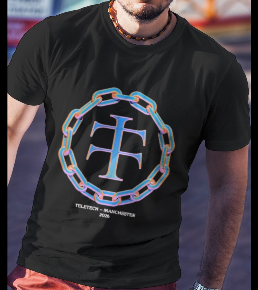 Teletech Manchester 2026 Tempered Steel Chain T-Shirt