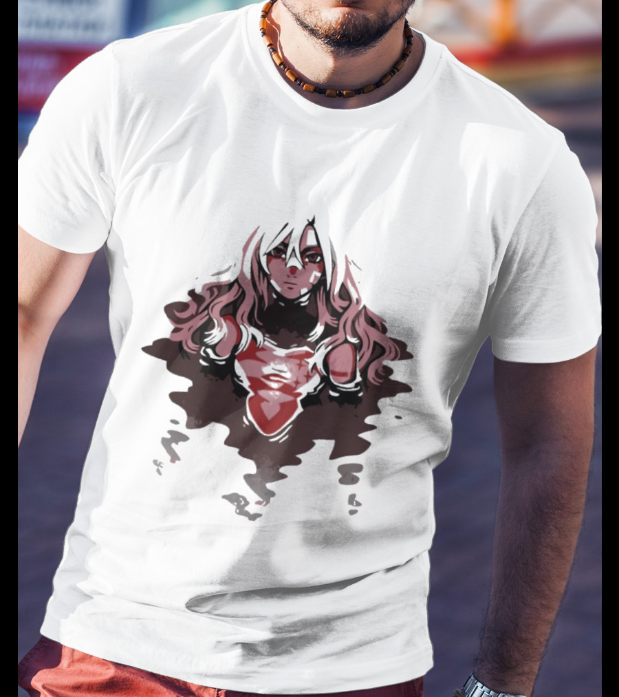 Signalis Remember Our Promise Anime Character With Heart Symbol And Pink Hair T-Shirt
