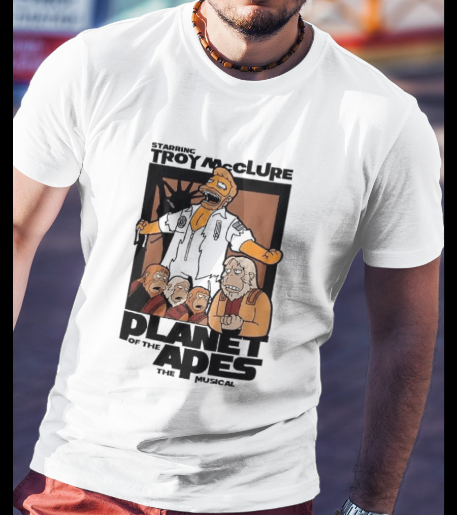 Starring Troy McClure Planet Of The Apes The Musical T-Shirt
