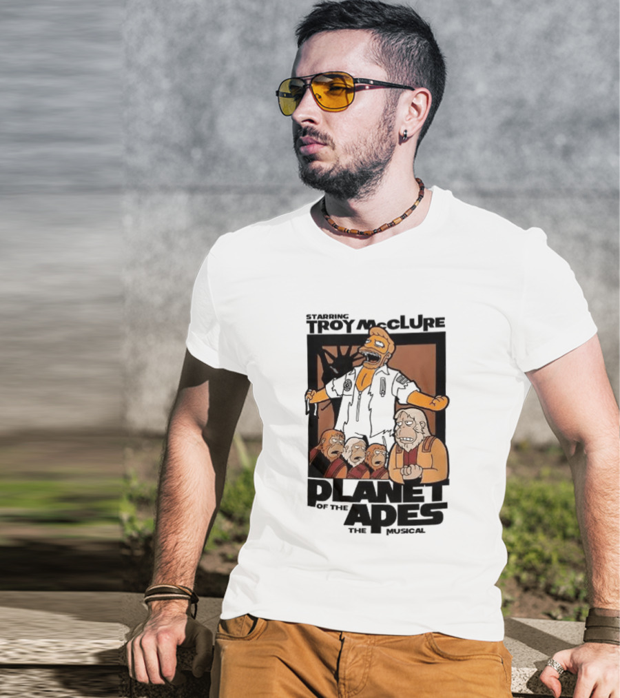 Starring Troy McClure Planet Of The Apes The Musical T-Shirt