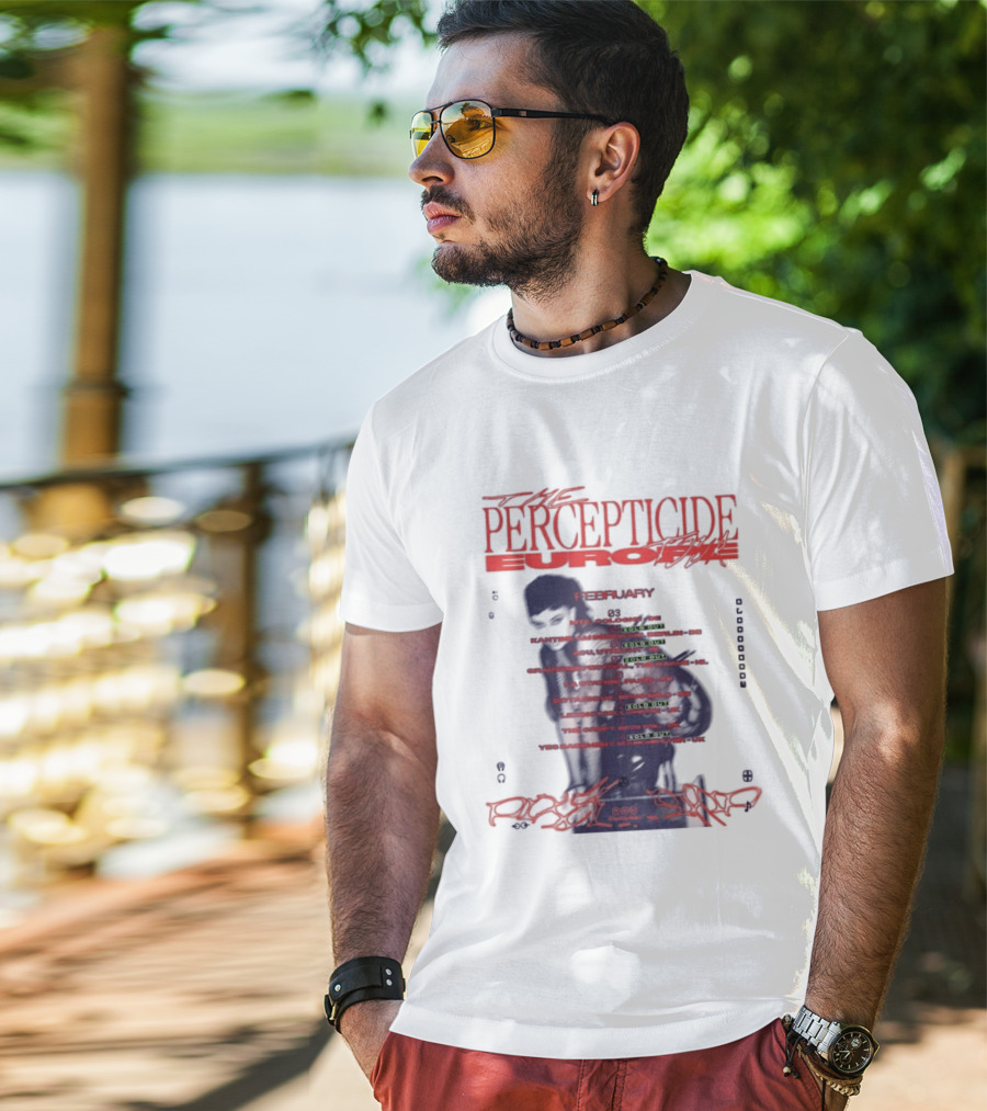 PERCEPTICIDE Europe Tour 2026 Dates And Locations T-Shirt