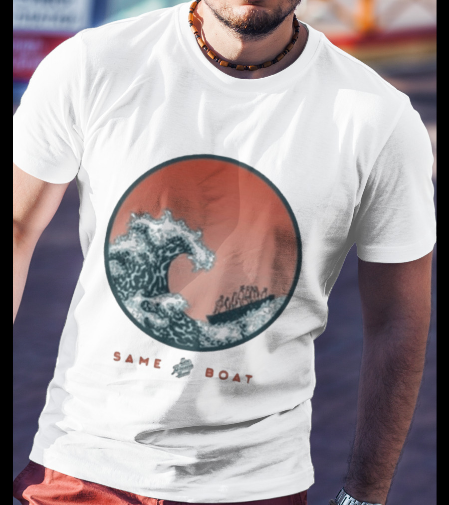 Zac Brown Band Same Boat Wave T-Shirt