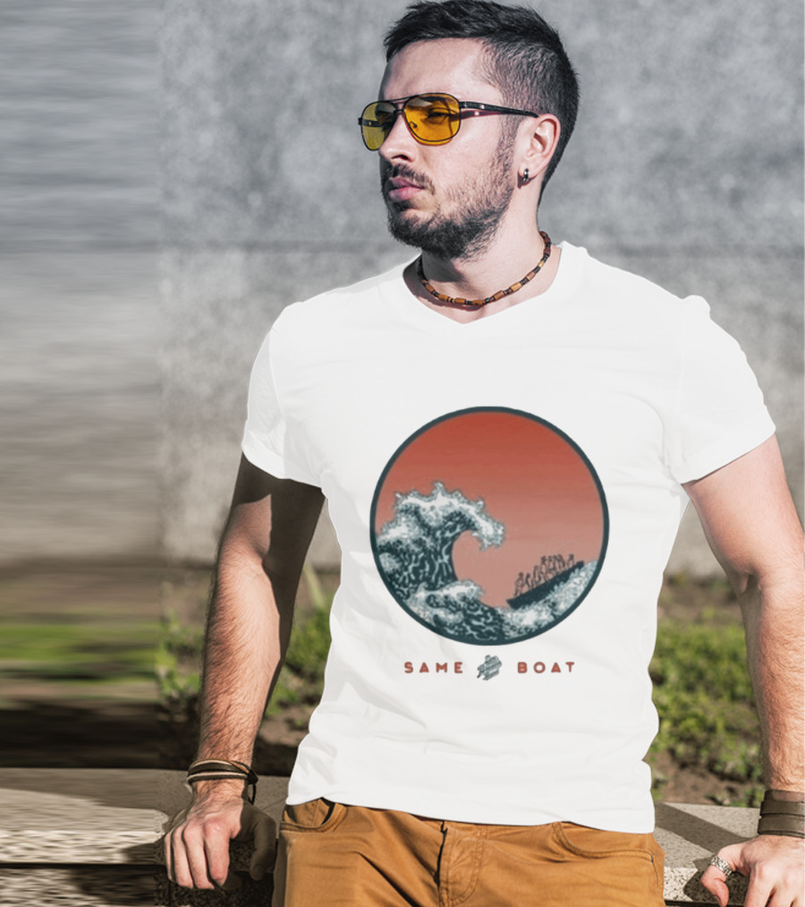 Zac Brown Band Same Boat Wave T-Shirt