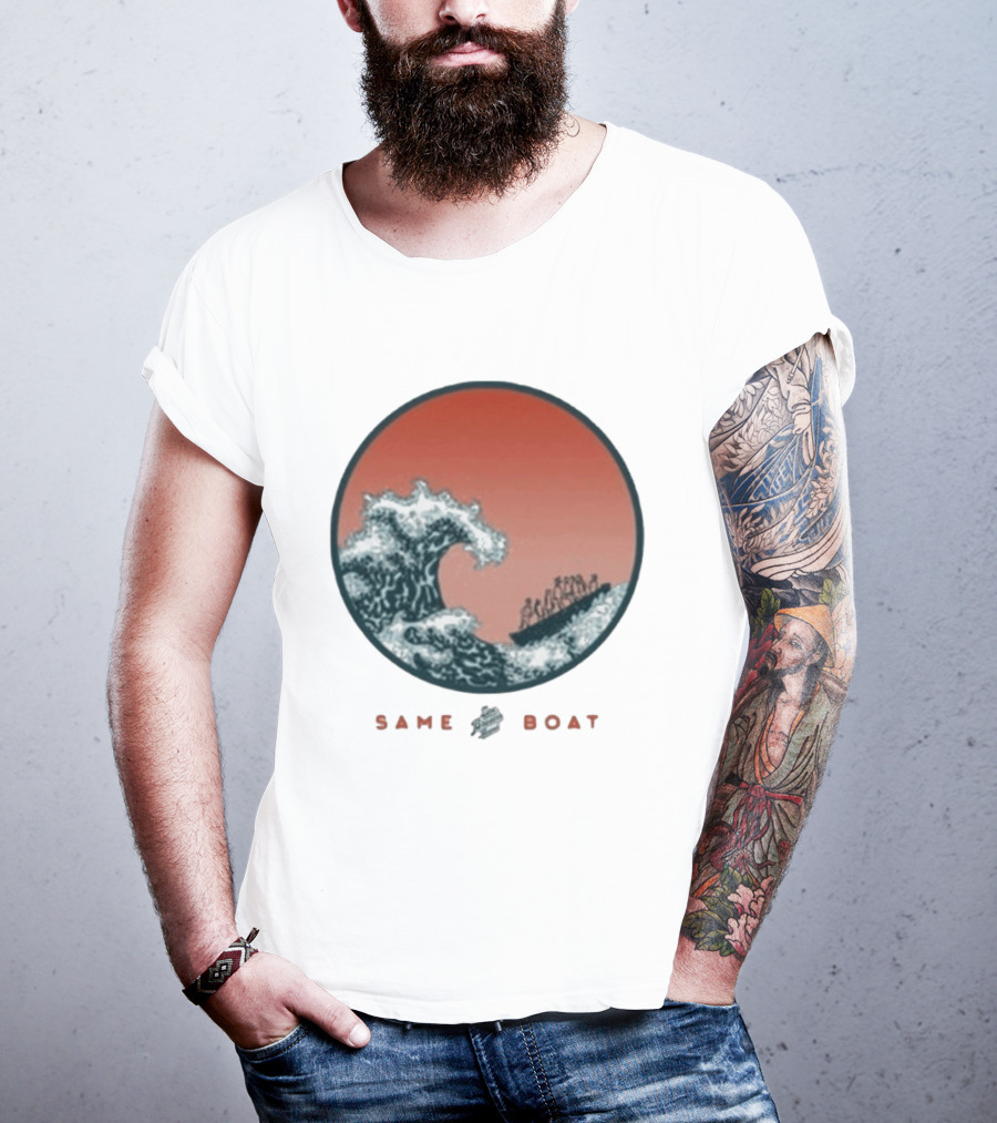 Zac Brown Band Same Boat Wave T-Shirt