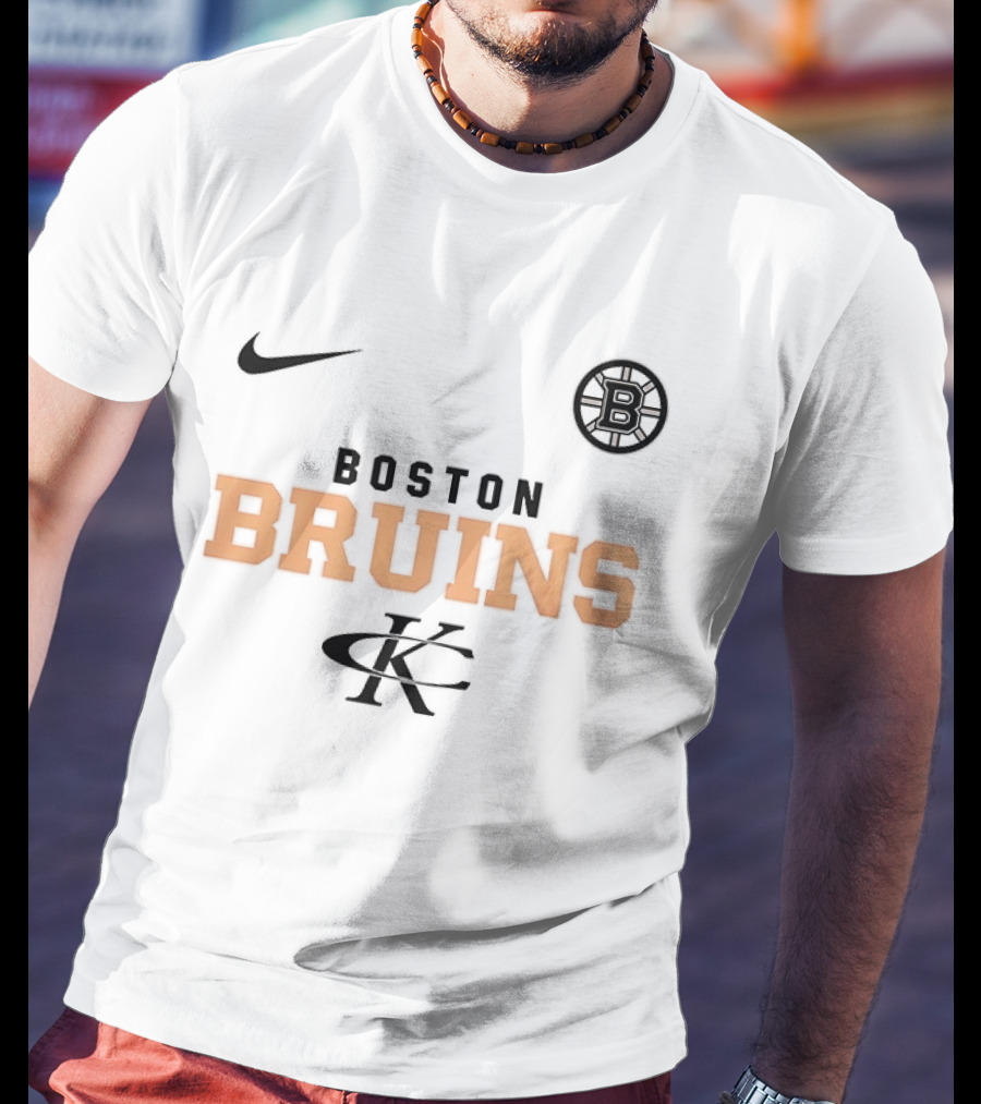 Boston Bruins Kenny Chesney No Shoes Nation Tour Nike Collaboration T-Shirt