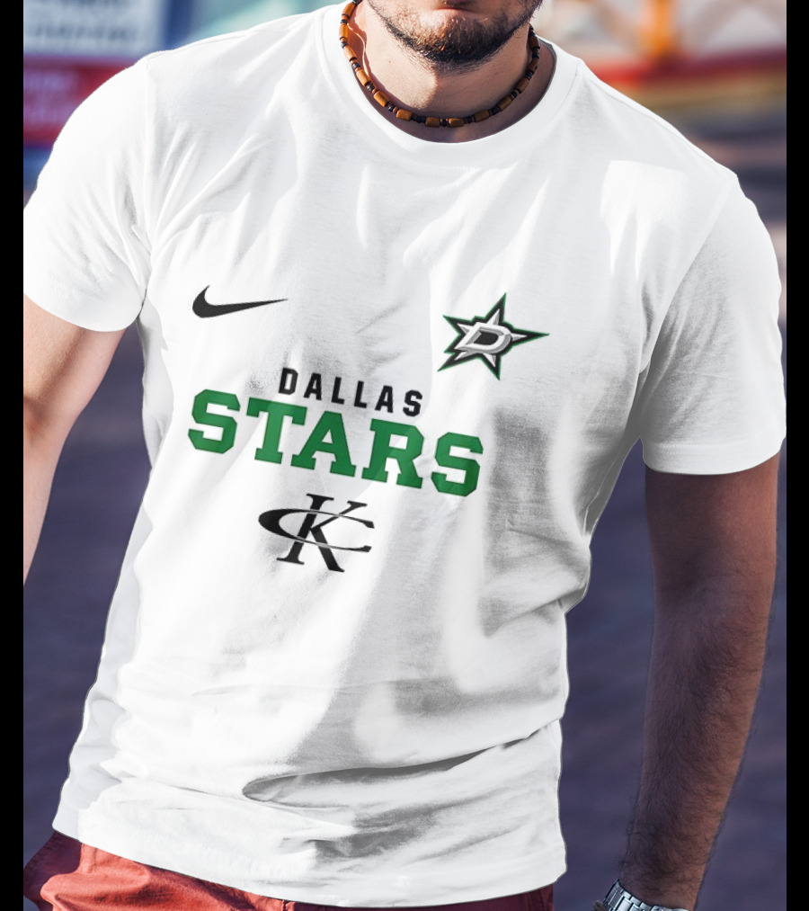 Dallas Stars Kenny Chesney No Shoes Nation Tour Nike Collaboration T-Shirt