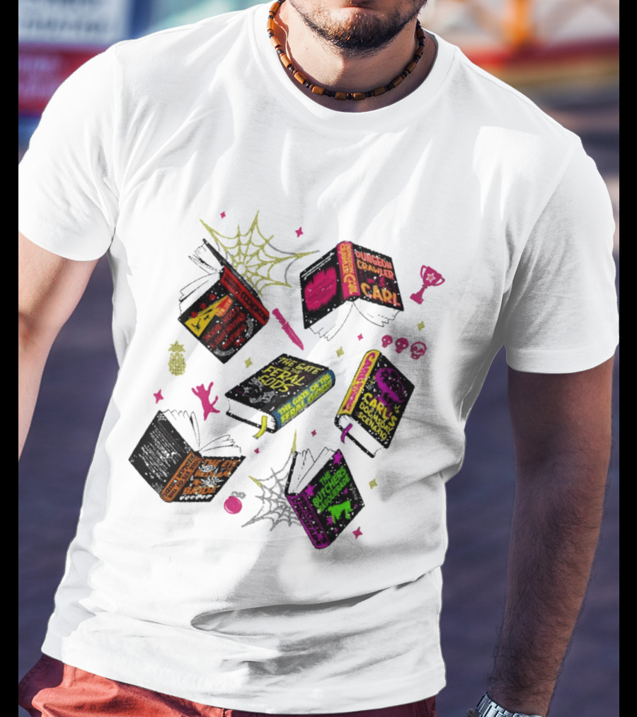Dungeon Crawler Carl Books The Gate Of The Feral Gods And Carl's Doomsday Scenario T-Shirt