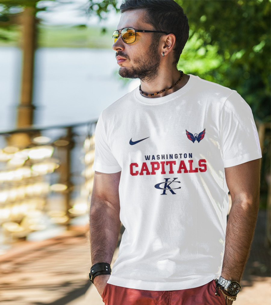 Nike Washington Capitals Kenny Chesney No Shoes Nation Tour T-Shirt