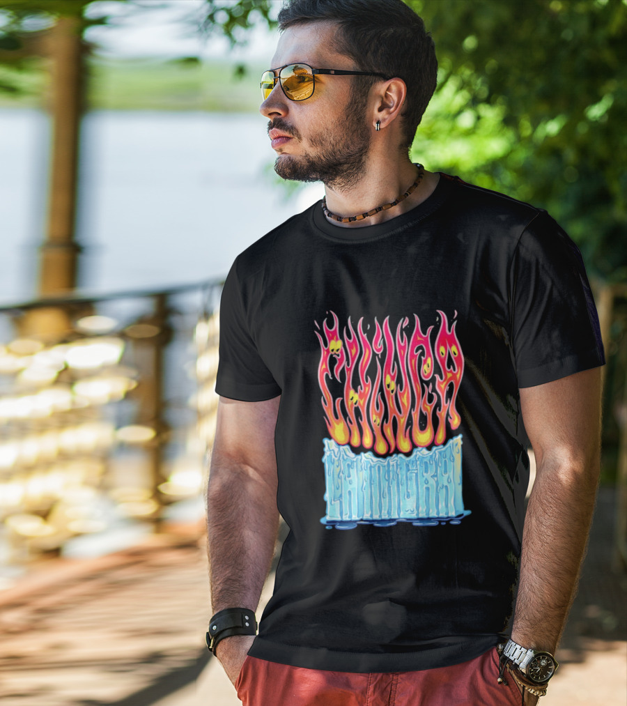 Chili Chimichanga Ice Fire Fusion Melting Pantera T-Shirt