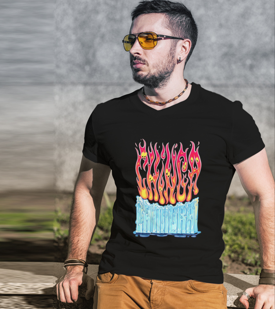 Chili Chimichanga Ice Fire Fusion Melting Pantera T-Shirt
