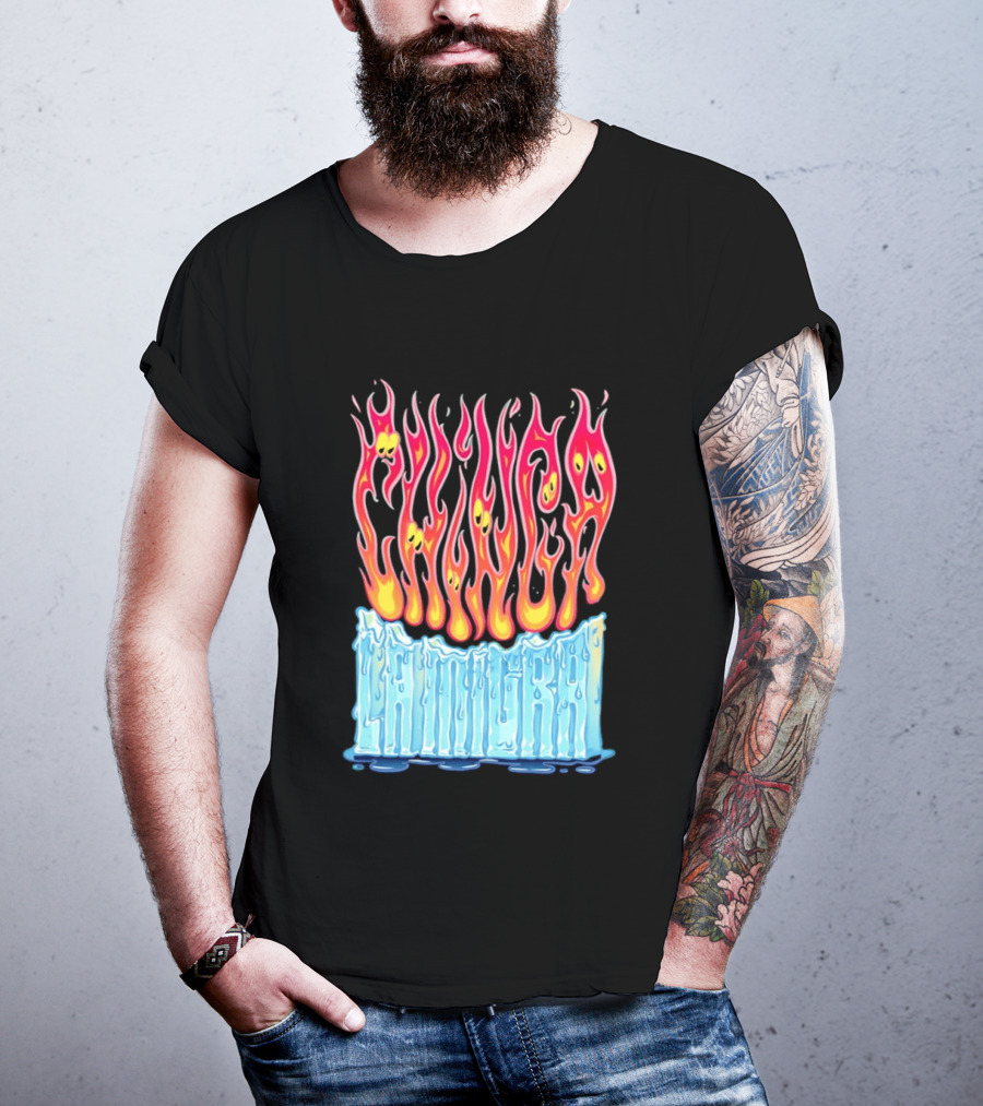 Chili Chimichanga Ice Fire Fusion Melting Pantera T-Shirt