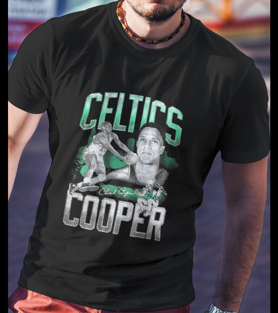 Boston Celtics Chuck Cooper 75th Anniversary Pioneers Player T-Shirt