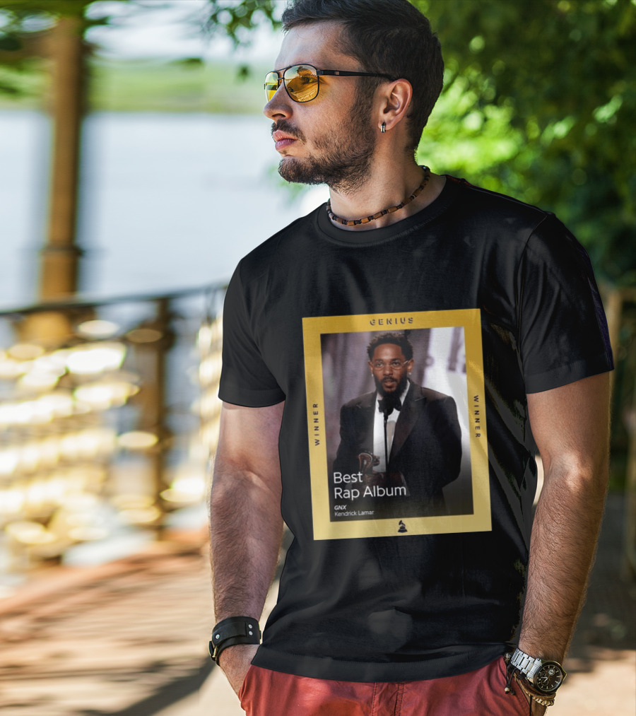 Genius Winner Kendrick Lamar Best Rap Album GNX T-Shirt