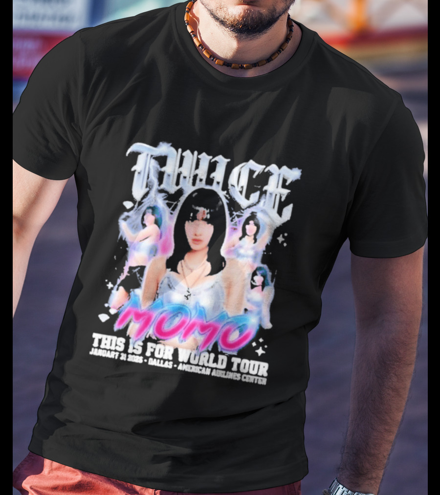 TWICE Momo This Is For World Tour August 17 2019 Kuala Lumpur Axiata Arena Concert T-Shirt