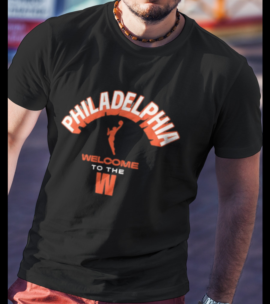 Philadelphia Welcomes To The WNBA Basketball Enthusiasts T-Shirt