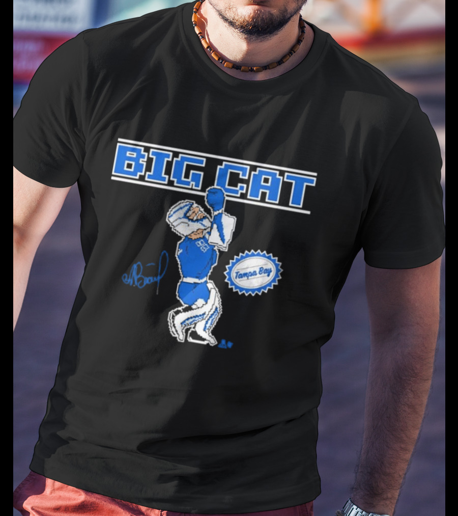Andrei Vasilevskiy Big Cat Tampa Bay T-Shirt