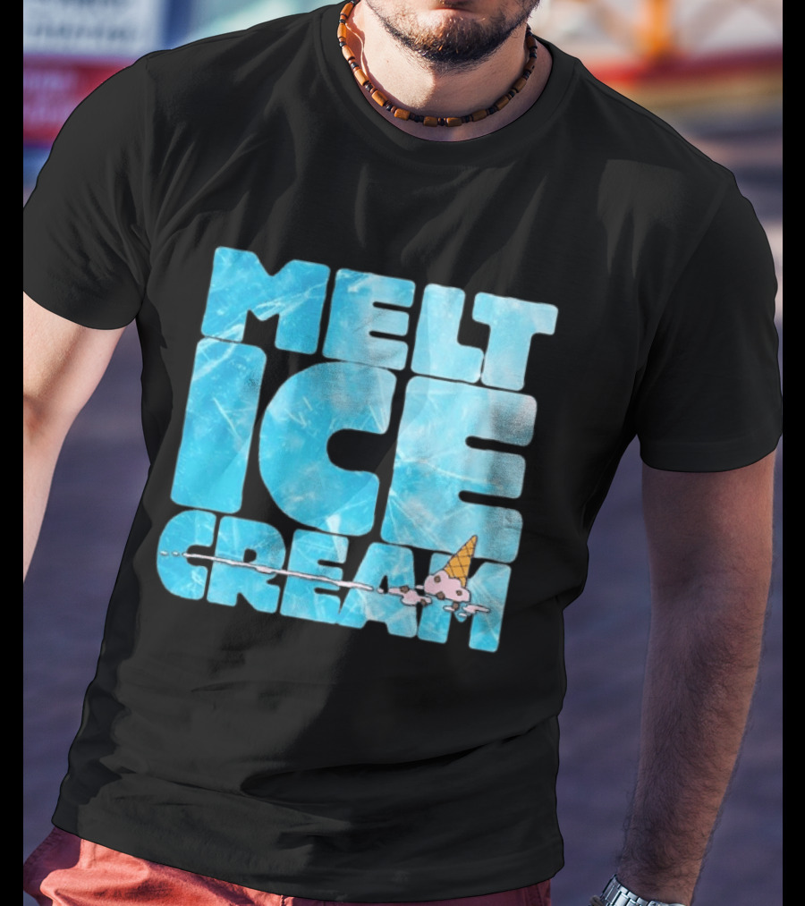 Ben & Jerry's Melt Ice Cream Frozen Treat Humor T-Shirt