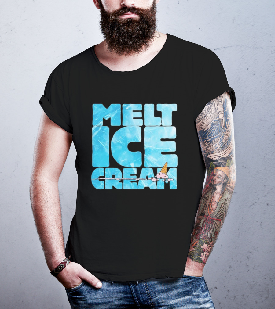 Ben & Jerry's Melt Ice Cream Frozen Treat Humor T-Shirt