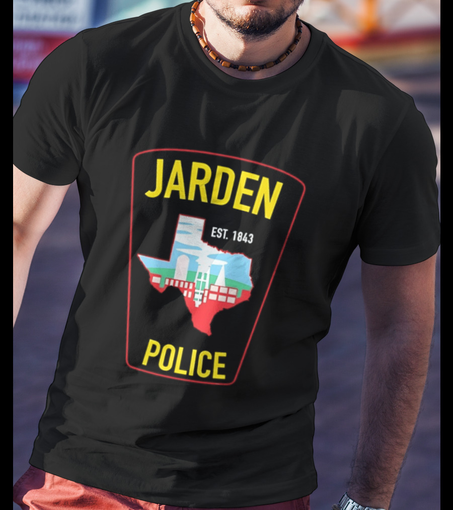 Jarden Police Est 1843 Texas T-Shirt