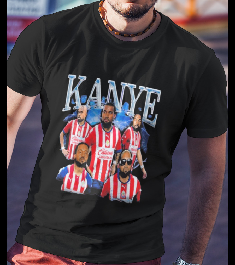 Kanye West Chivas Club Soccer Team Collaboration T-Shirt