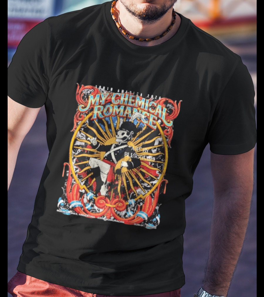 My Chemical Romance Argentina Tour 2026 Lucho Rivera T-Shirt