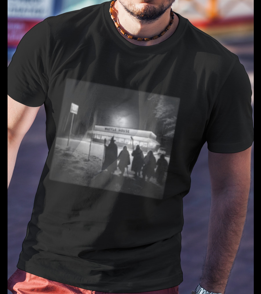 Fellowship Of The Rings Meets Waffle House Adventure T-Shirt