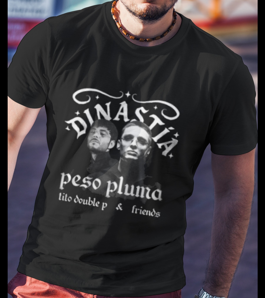 Dinastia Peso Pluma Tito Double P Friends Tour 2026 T-Shirt