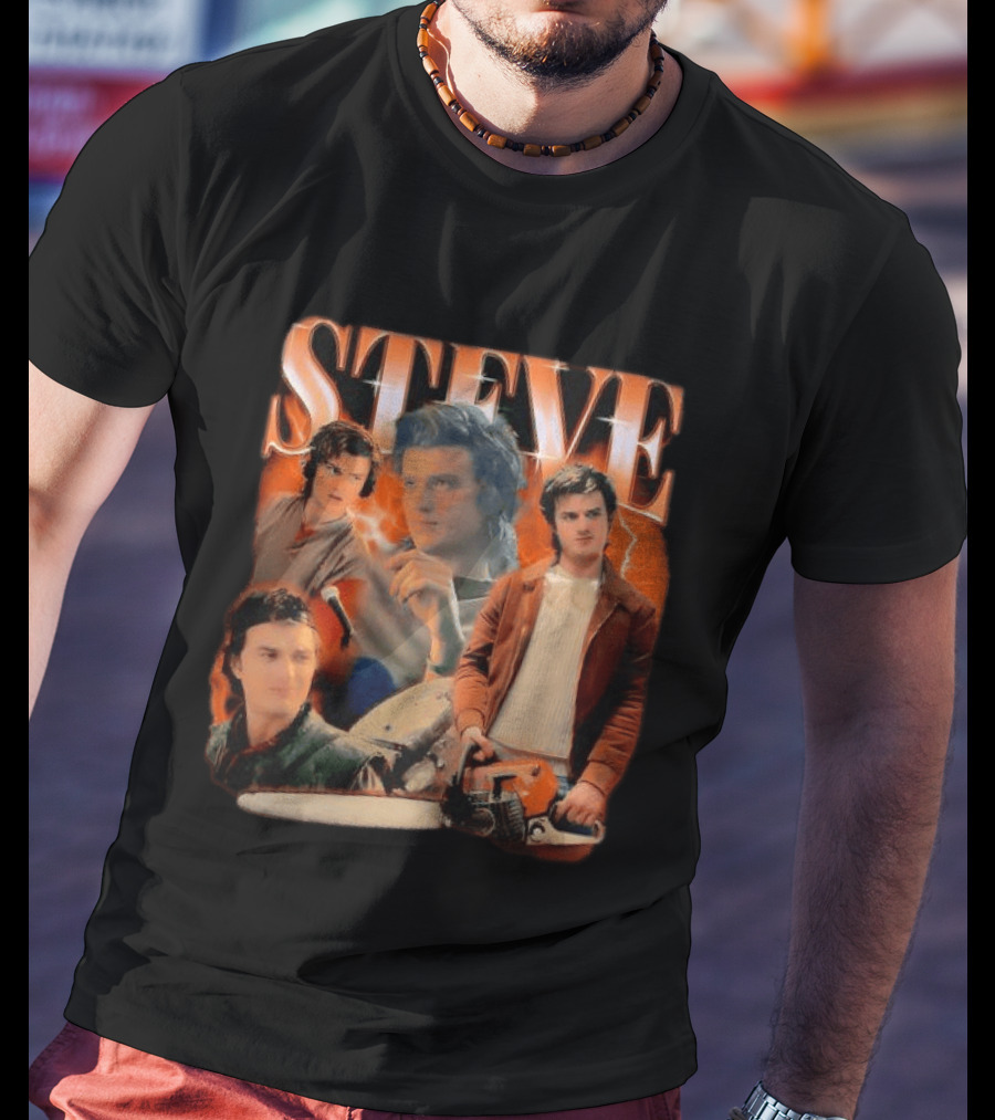 Steve Heartthrob Electric Style Stranger Things T-Shirt