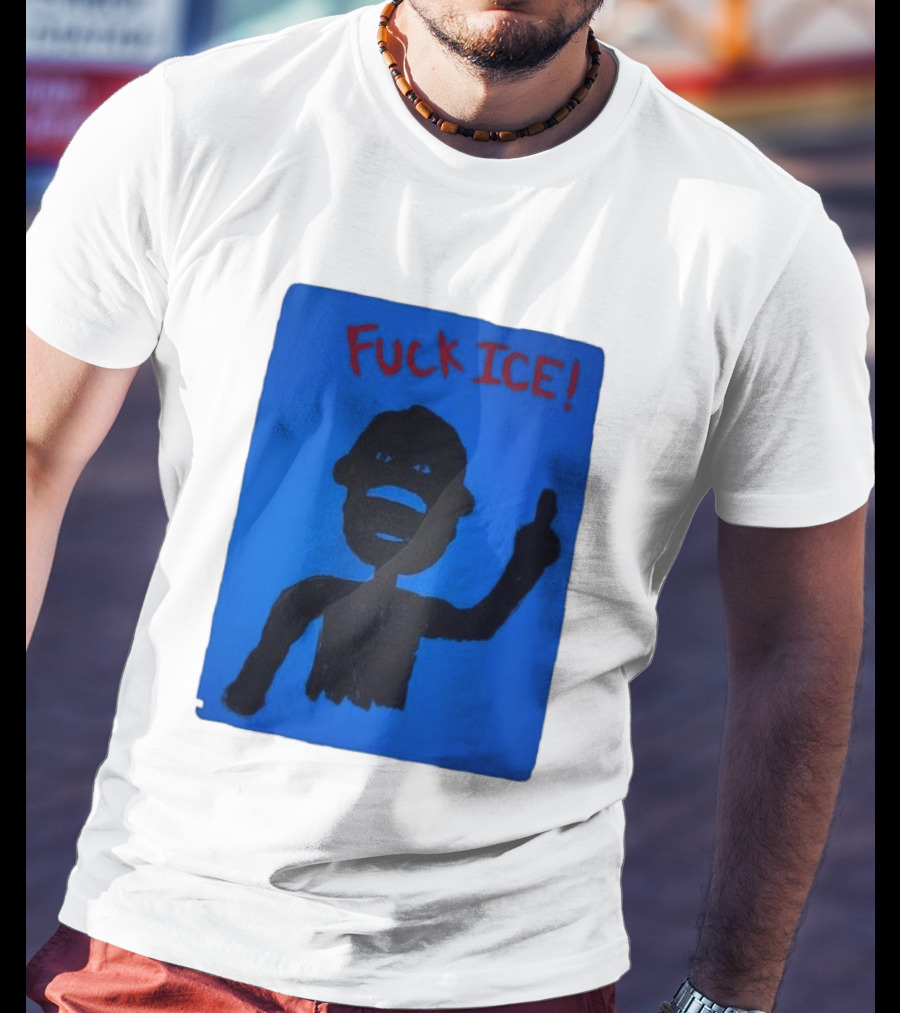 Kid Cudi Protest Message Blue T-Shirt