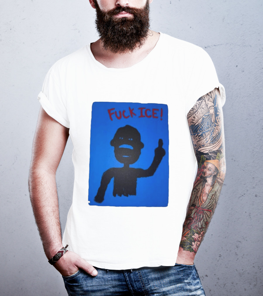 Kid Cudi Protest Message Blue T-Shirt