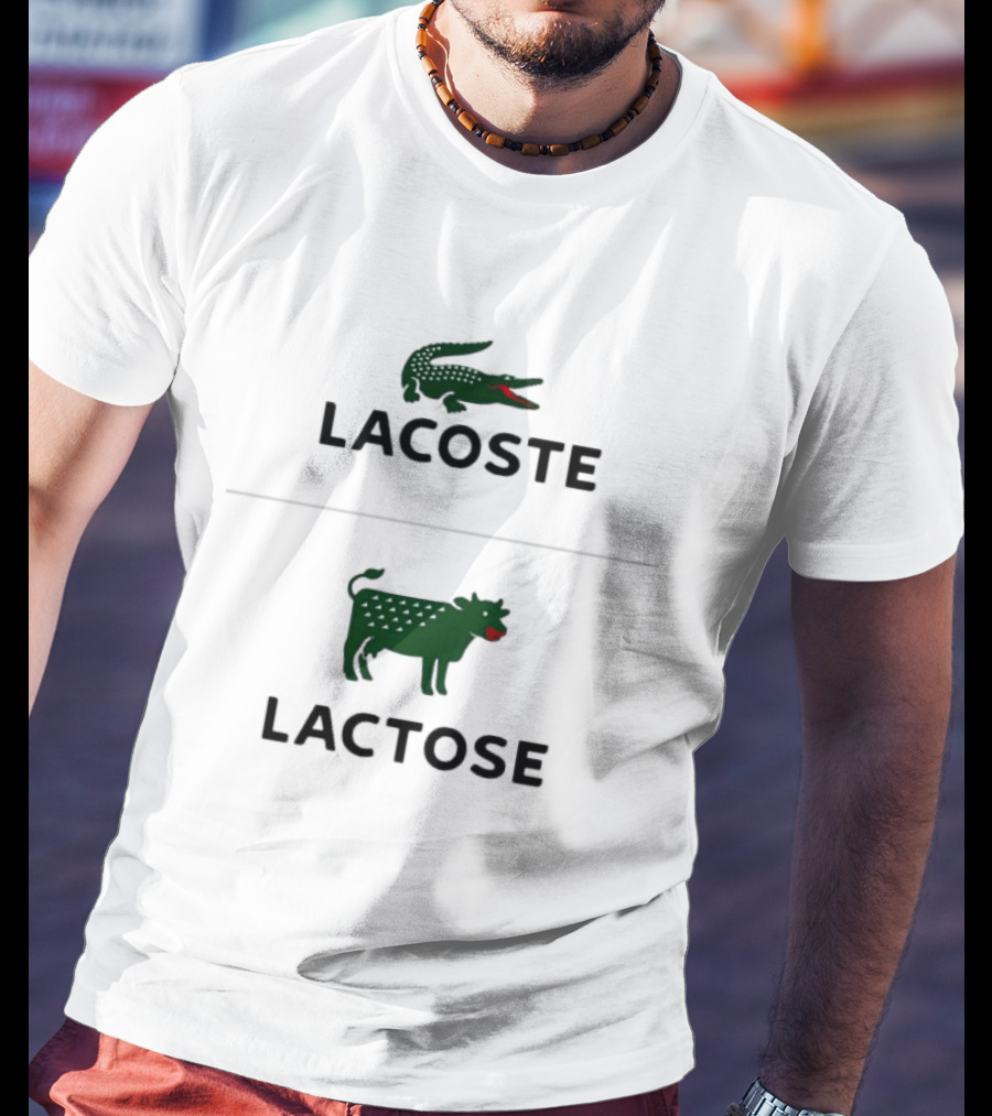 Lactose 2026 Alligator To Cow Playful Twist T-Shirt