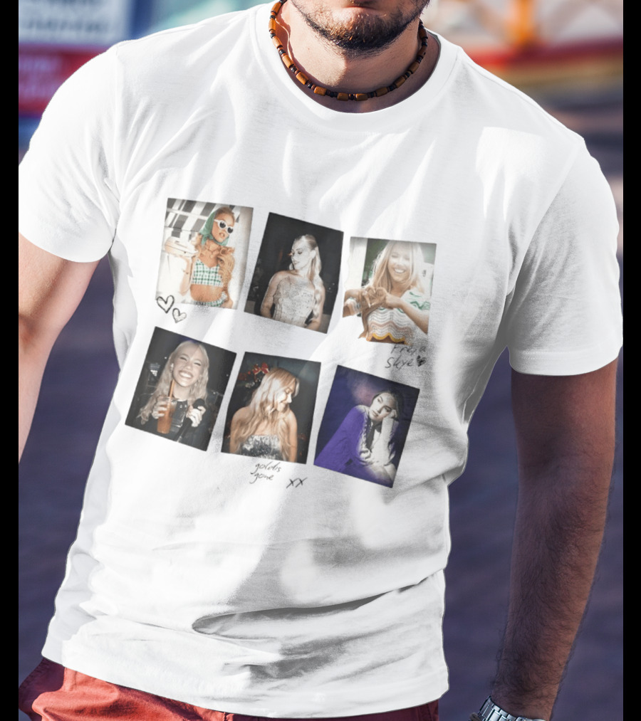 Freya Skye Gold's Gone Song Fashion Collage T-Shirt