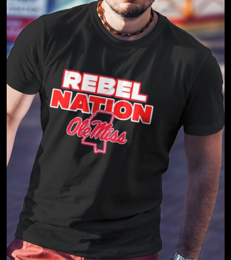 Rebel Nation Ole Miss Mississippi T-Shirt