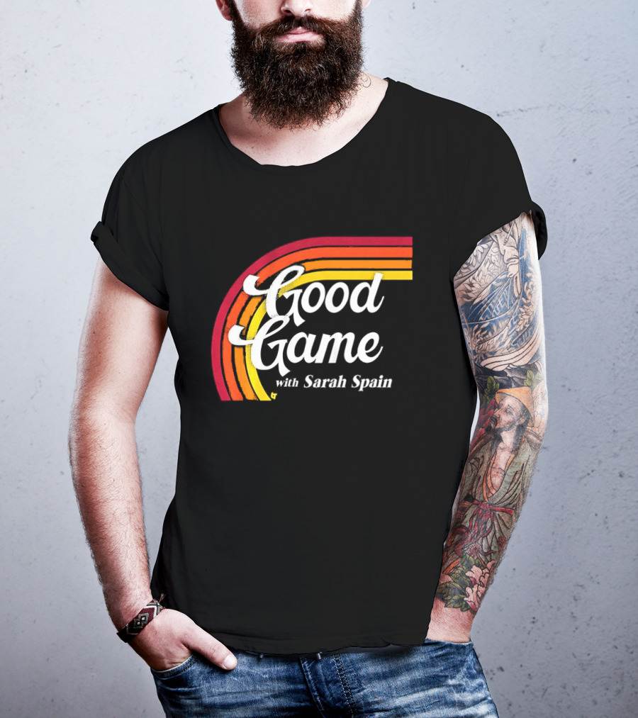 Good Game With Sarah Spain Vintage Rainbow T-Shirt