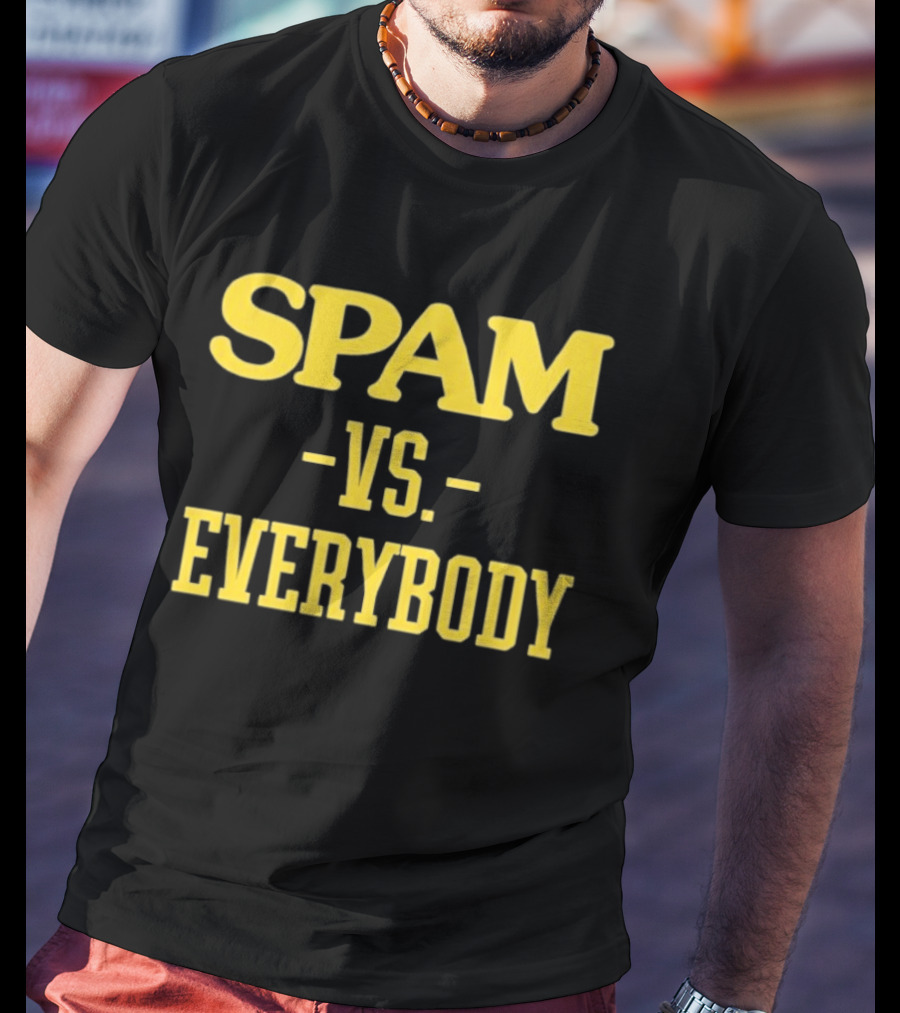 Tetairoa McMillan Spam VS Everybody Yellow T-Shirt