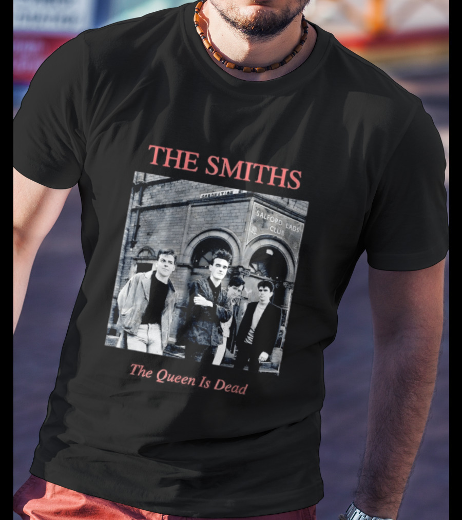 The Smiths The Queen Is Dead Salford Lads Club Stephen Wright T-Shirt