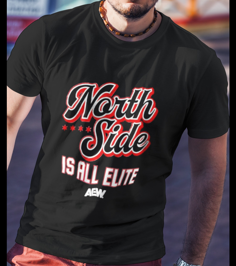 North Side Is All Elite AEW Five Stars T-Shirt