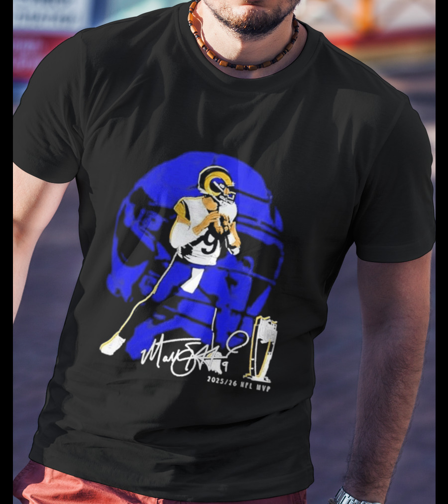 Matthew Stafford LA Rams 2025 26 NFL MVP T-Shirt