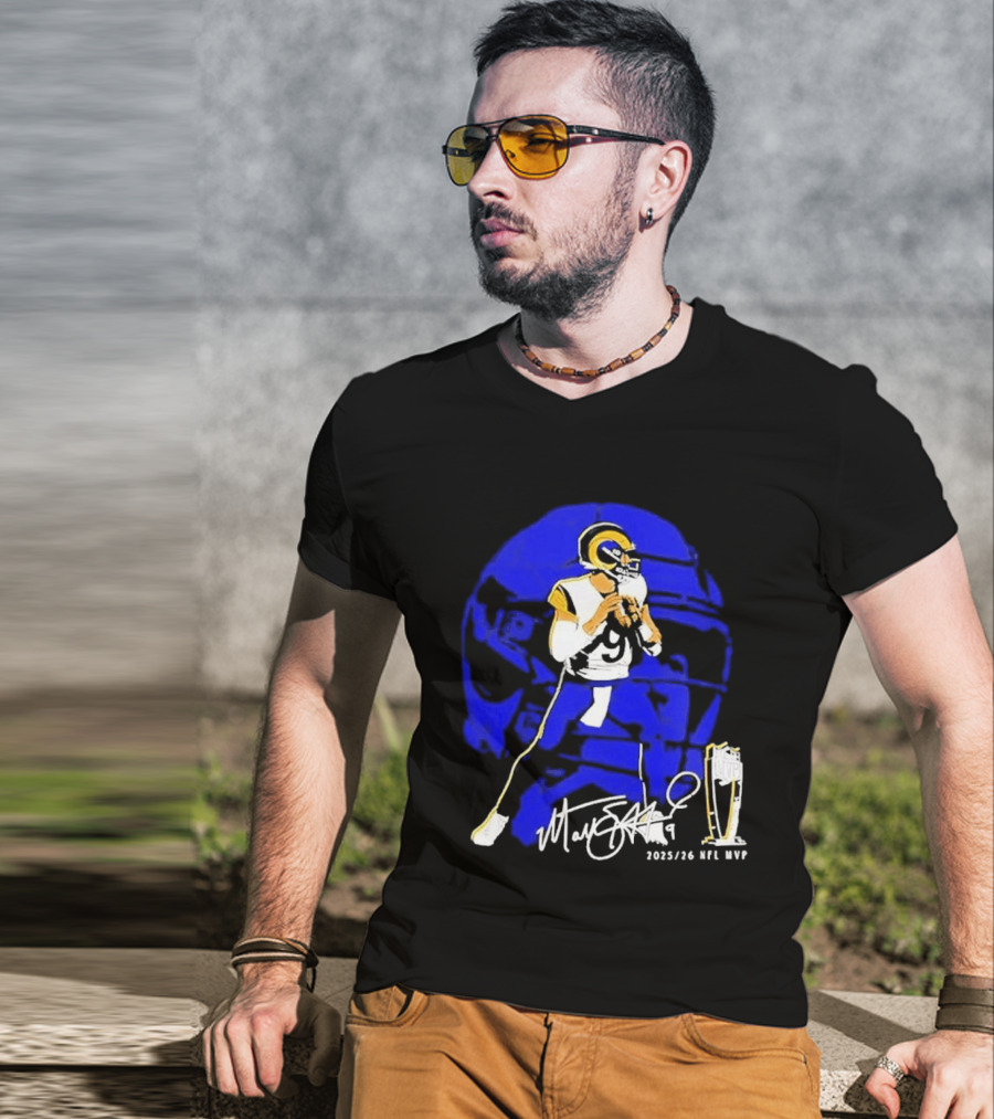 Matthew Stafford LA Rams 2025 26 NFL MVP T-Shirt