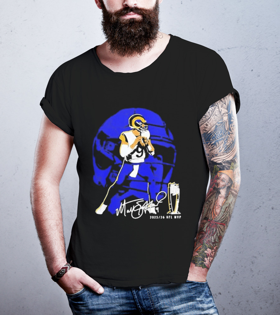 Matthew Stafford LA Rams 2025 26 NFL MVP T-Shirt