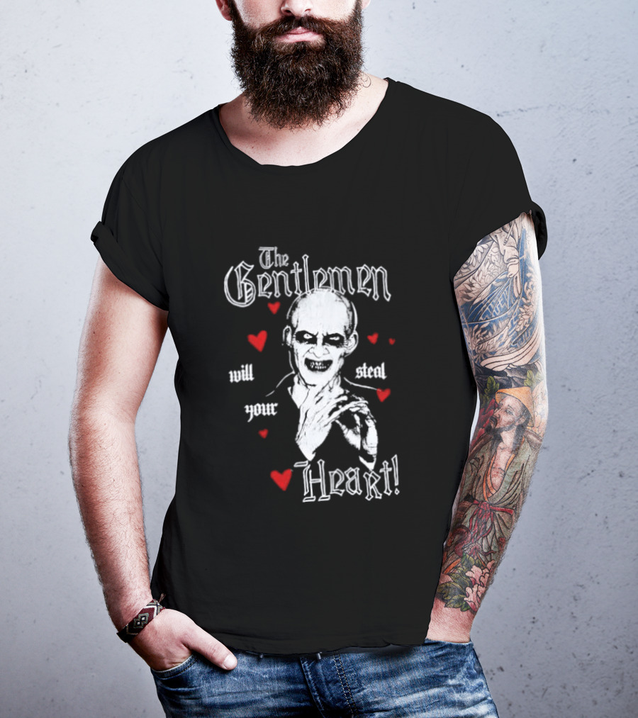 The Gentlemen Vampire Will Steal Your Heart T-Shirt