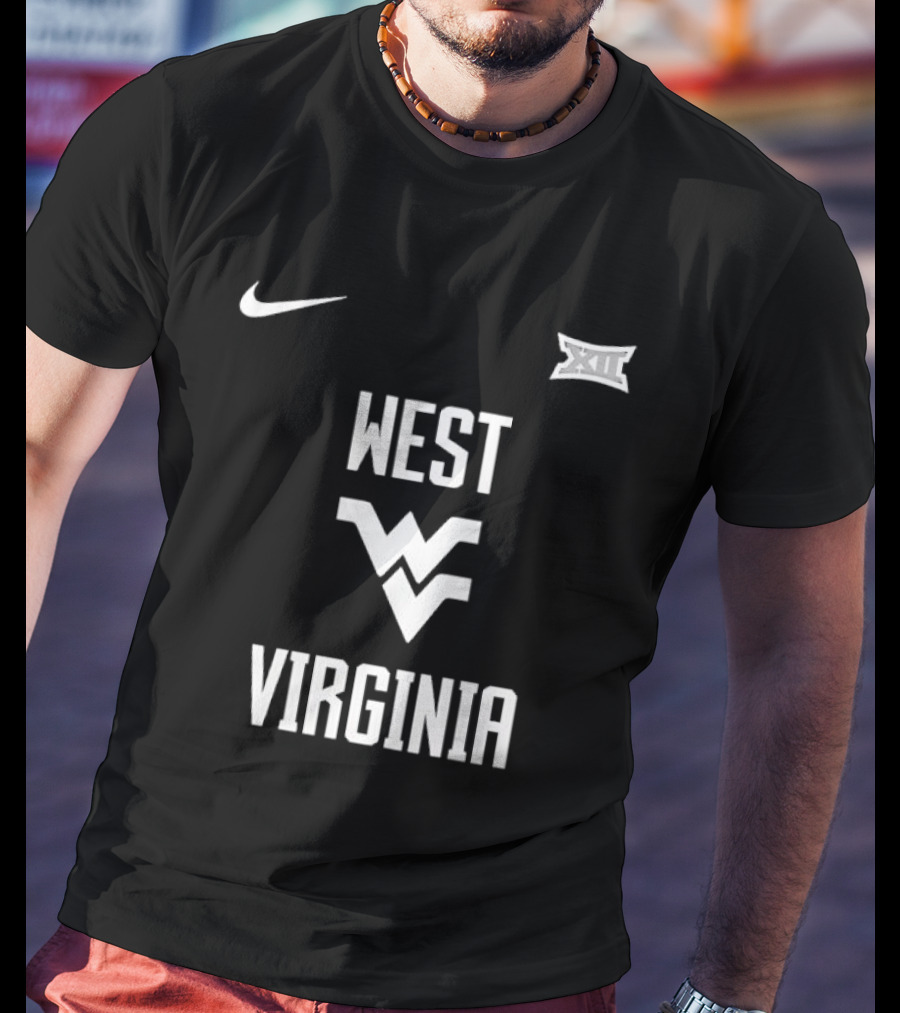 West Virginia Mountaineers Nike Big 12 Basketball T-Shirt