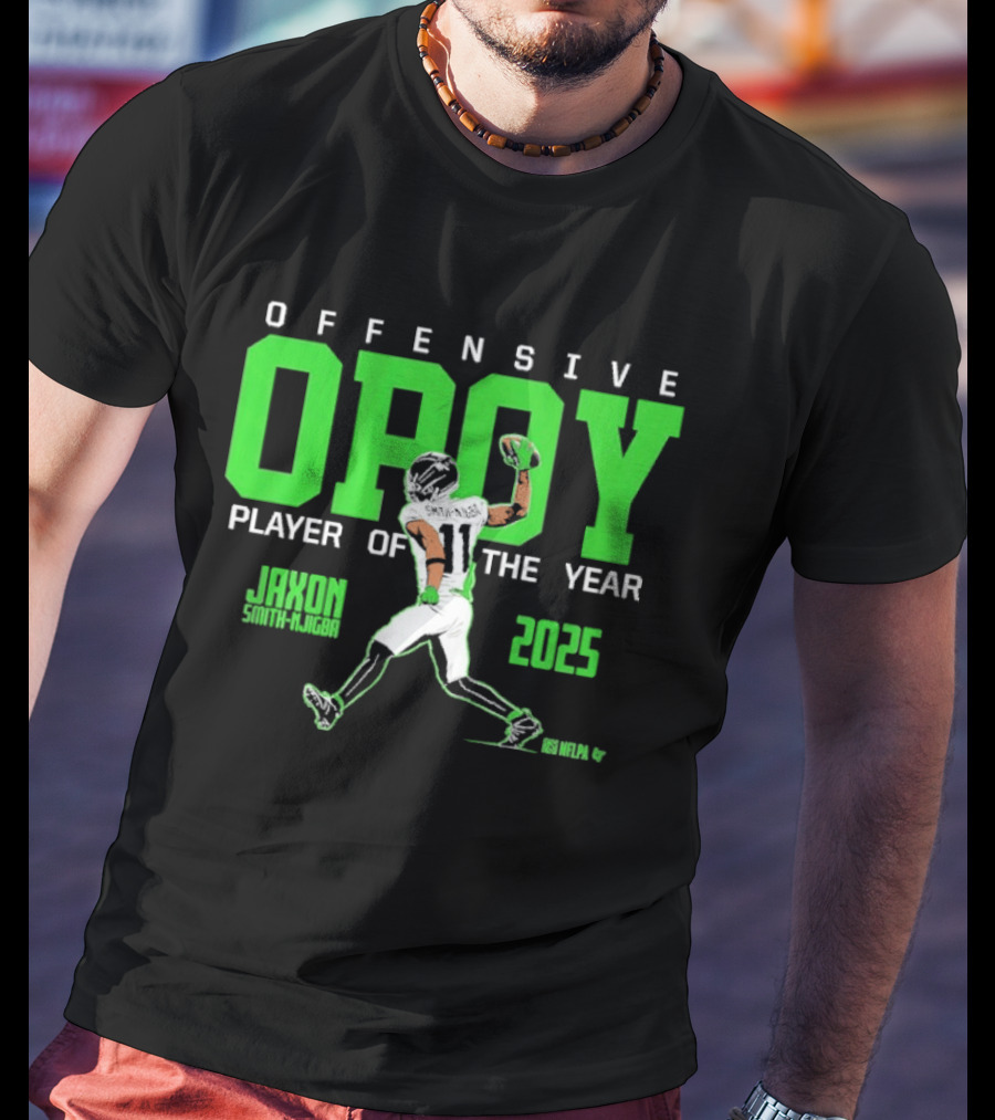 Offensive OPOY Player Of The Year Jaxson Smith Njigba 2025 T-Shirt