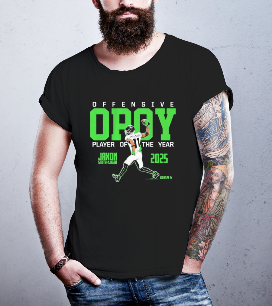 Offensive OPOY Player Of The Year Jaxson Smith Njigba 2025 T-Shirt