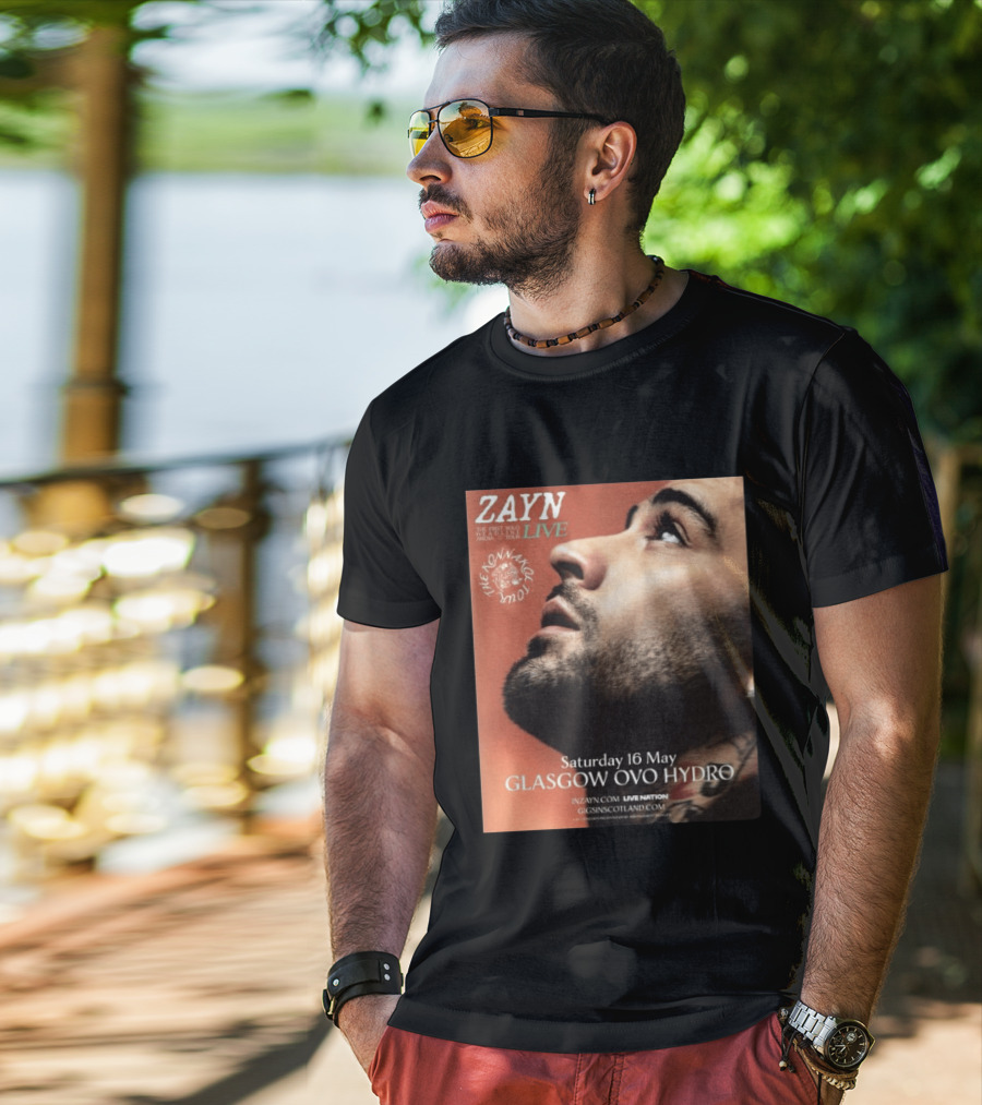 Zayn Live The Konnakol Tour 2026 Glasgow OVO Hydro Saturday 16 May T-Shirt